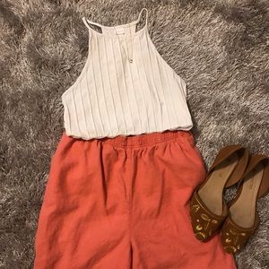 Erika Pink Cropped Pants